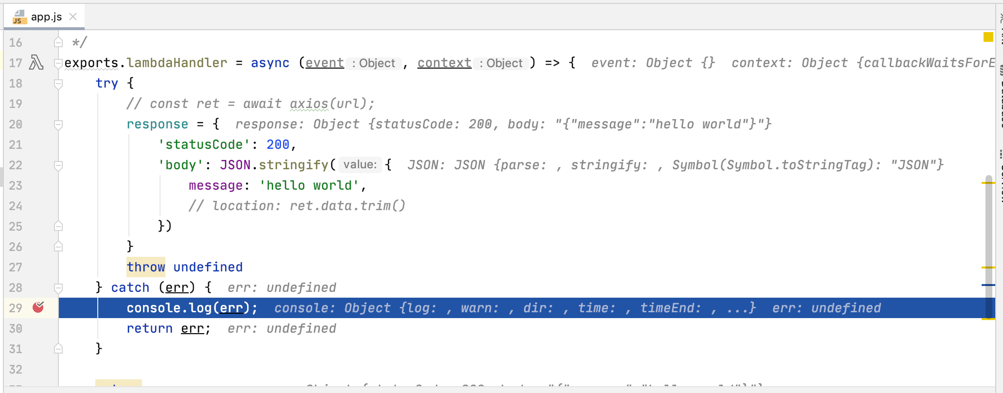 Aws toolkit for webstorm